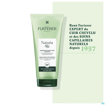 Naturia Shampooing Micellaire Douceur Bio Sans Sulfates 200ml