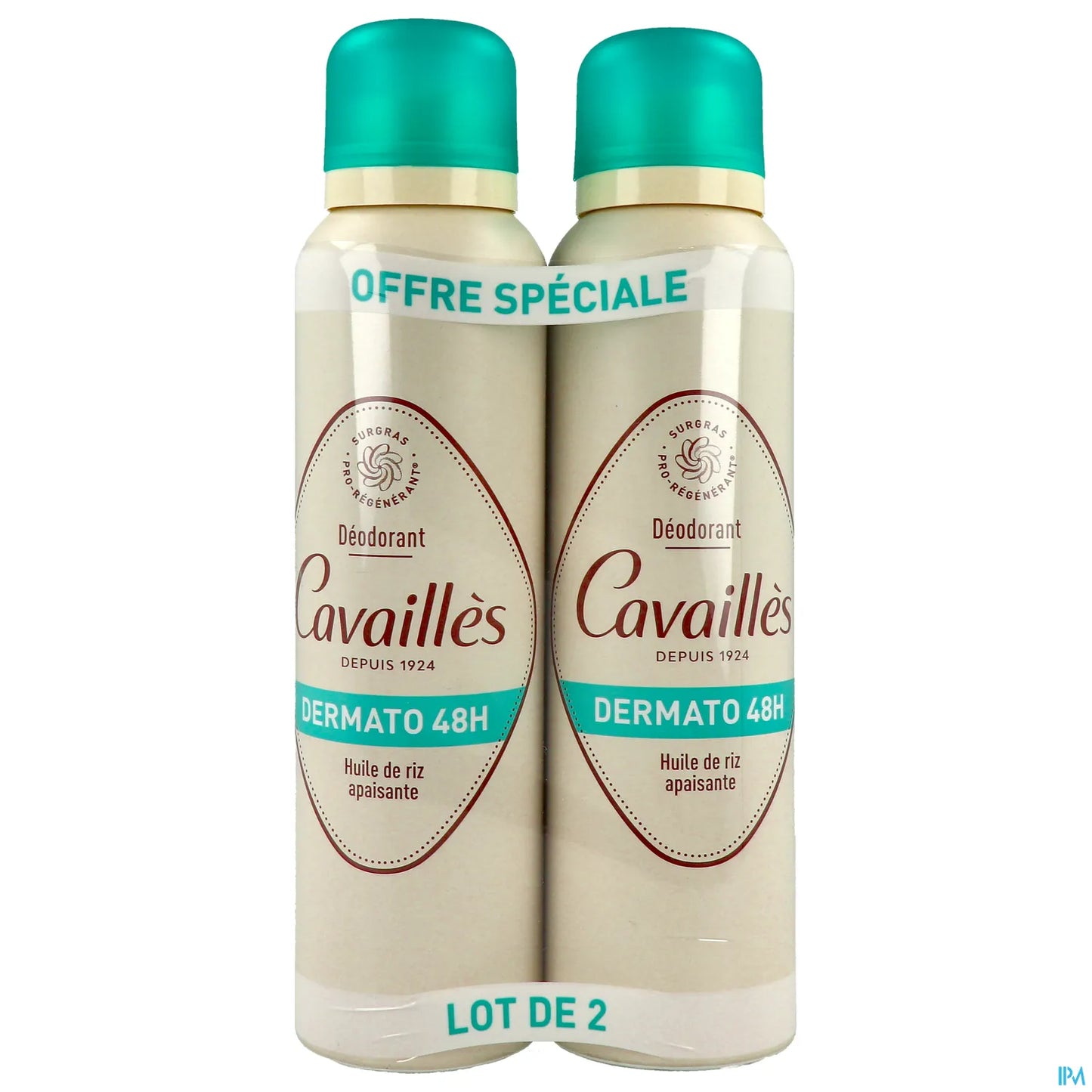 Rogé Cavaillès Déodorant Dermato 48H Spray 2x150ml