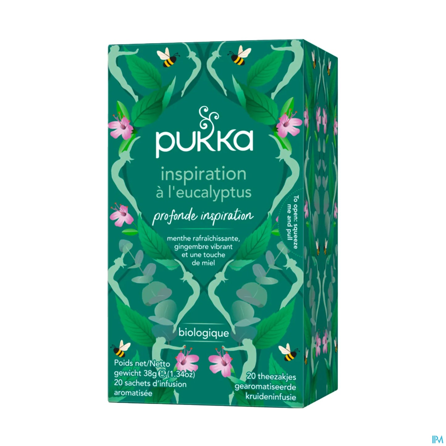 Infuso di eucalipto biologico Inspiration 20 bustine
