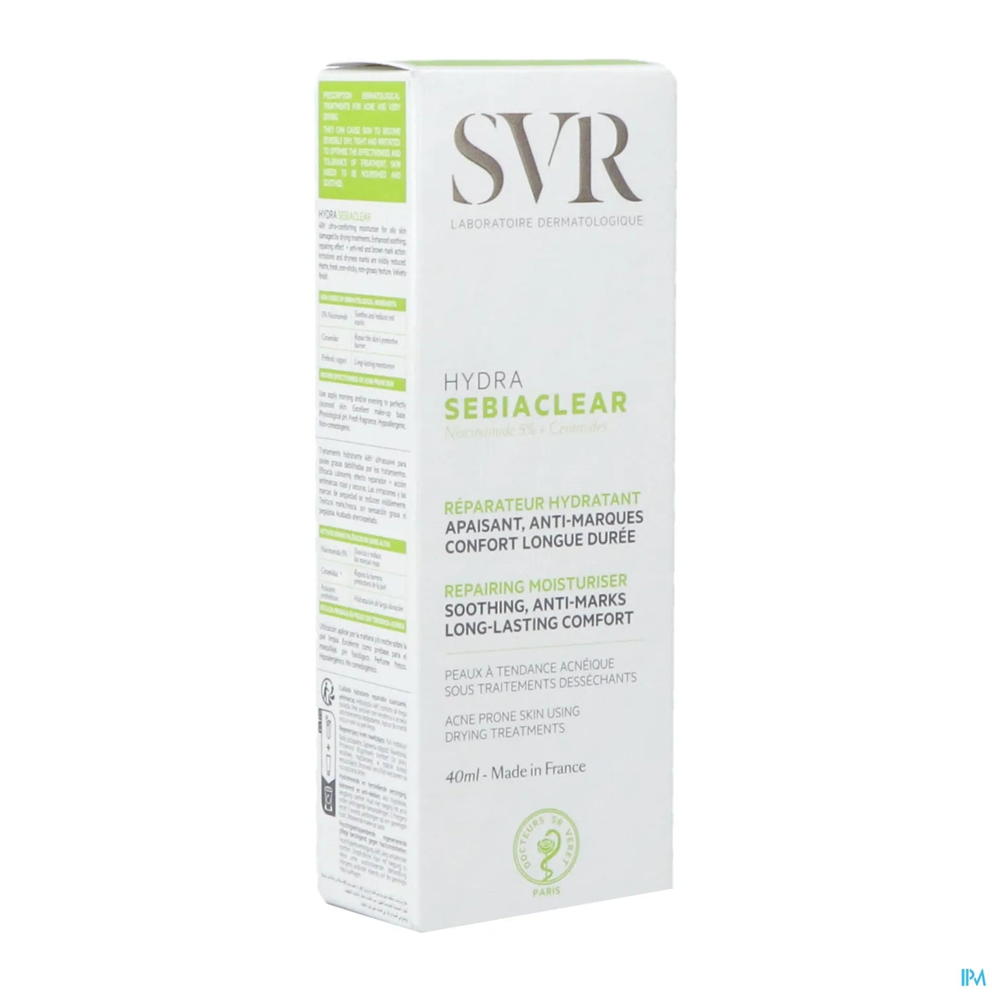 Sebiaclear Hydra Crema Riparatrice Lenitiva Anti-Segni 40ml
