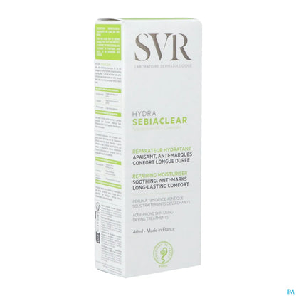 Sebiaclear Hydra Crema Riparatrice Lenitiva Anti-Segni 40ml