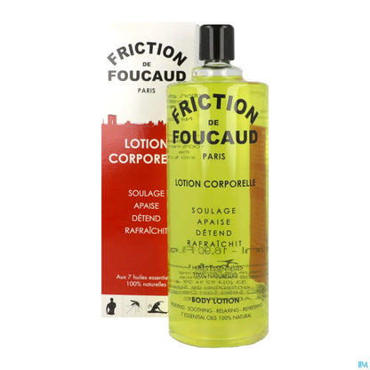 Friction de Foucaud Energizing Body Lotion 500ml Bottle