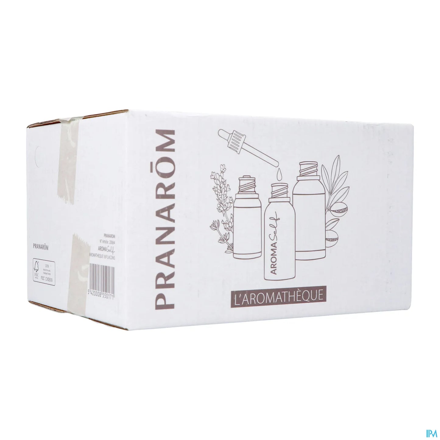 Aromathèque Wooden Box 18 Bottles