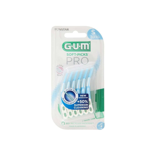 GUM Soft-Picks Pro Interdental Sticks Ultra Soft Small 30 pezzi