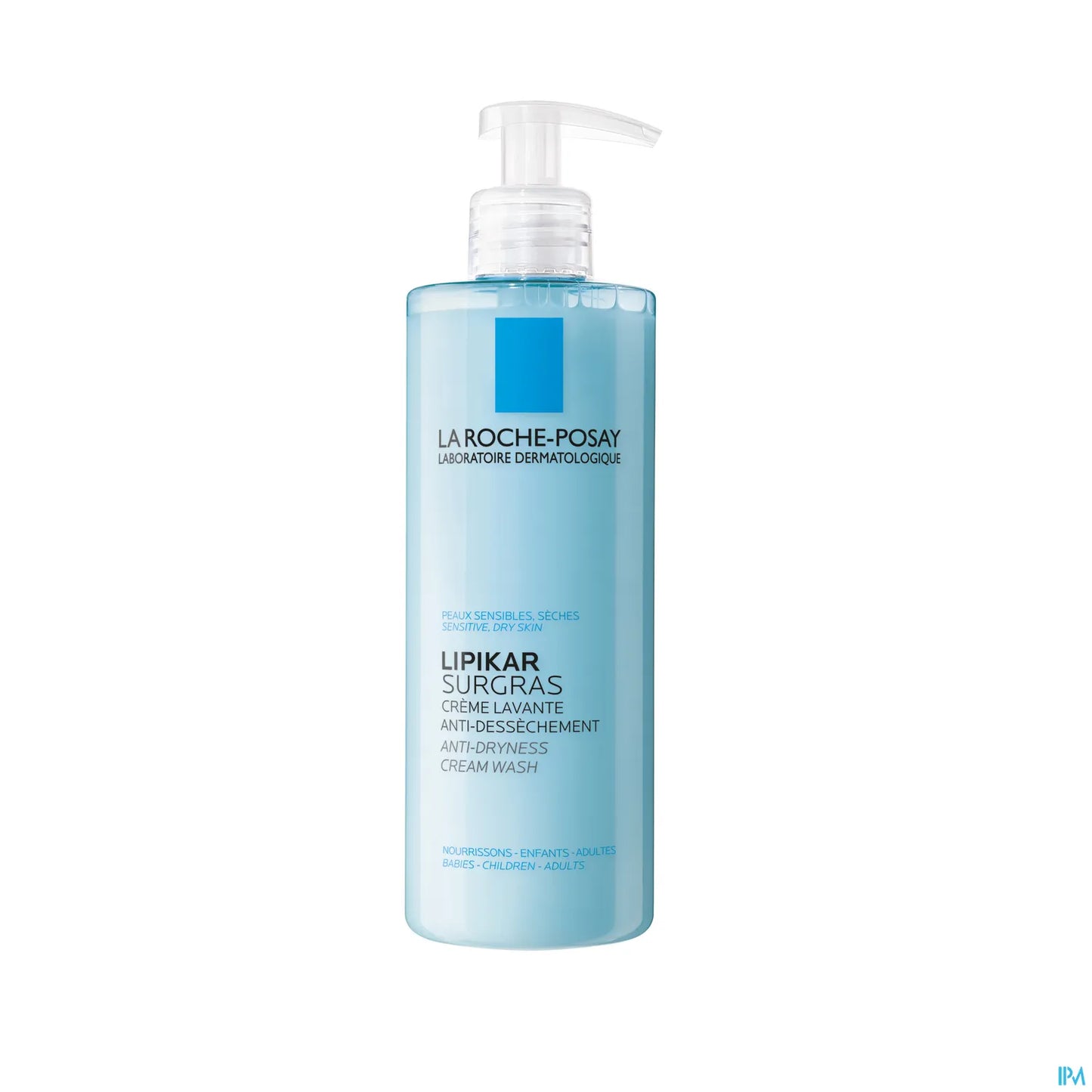 Lipikar Surgras Douche Crème Concentrée Anti Dessèchement 400ml