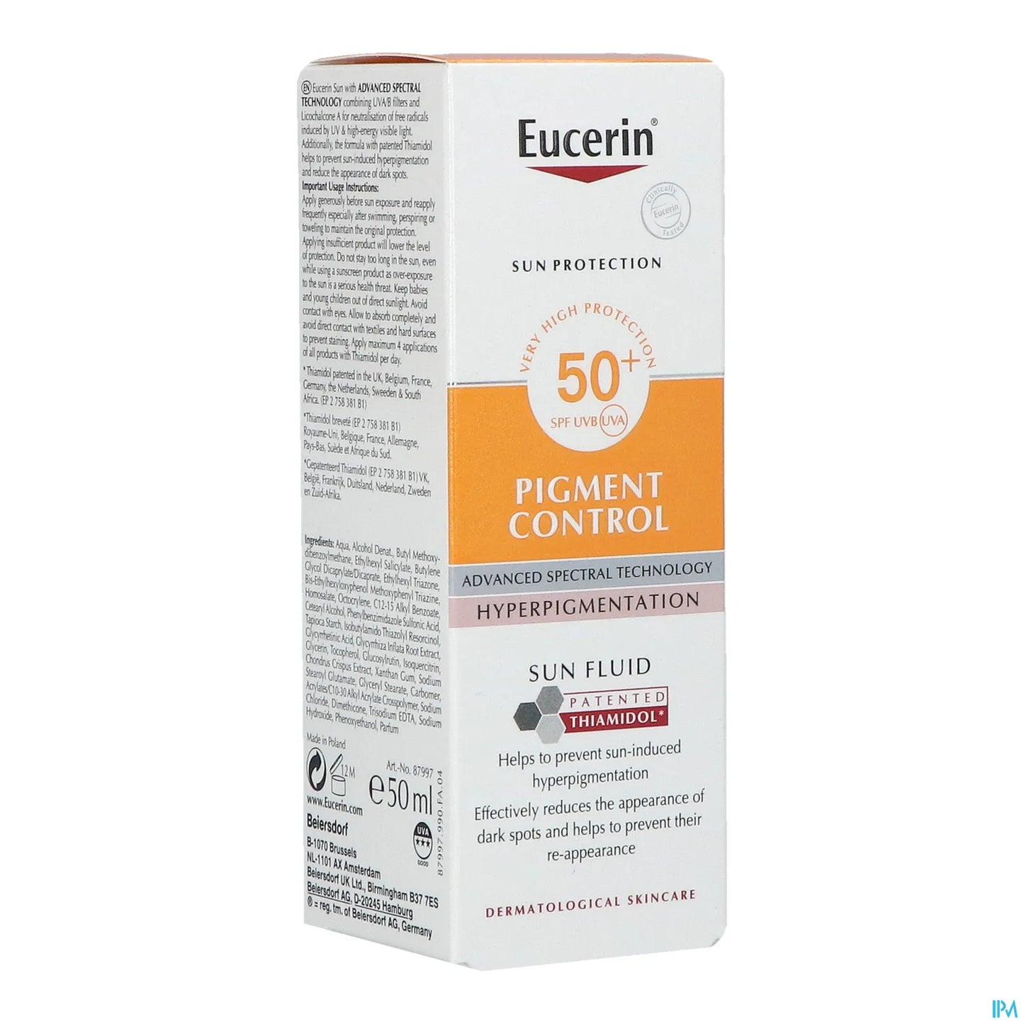 Sun Pigment Control Fluid Spf 50+ 50 ml