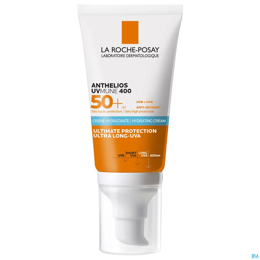Anthelios UVMune 400 Crema idratante SPF50+ senza profumo 50 ml