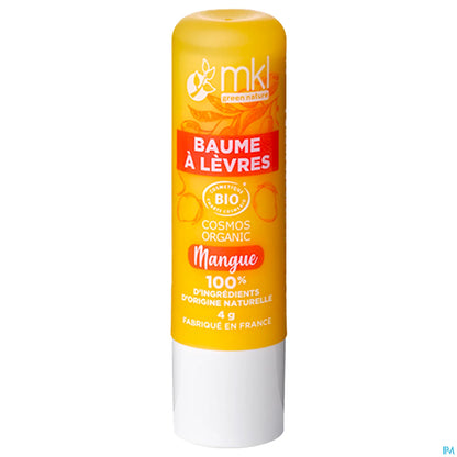 Green Nature Baume Lèvres Bio Nourrissant Mangue 4g