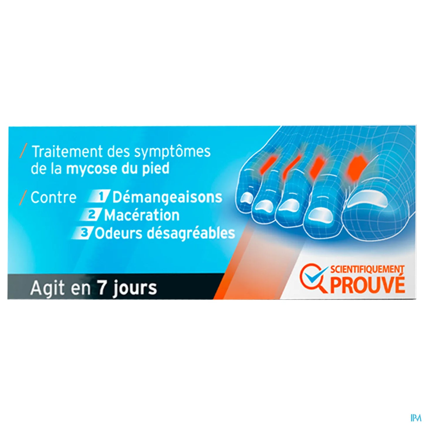 Crema Podologica Cooper Excilor Foot Fungus 3 in 1 15 ml
