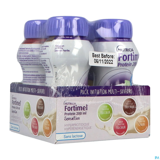 Fortimel Protein Sensation Multifrutos 200 mL Boite de 4