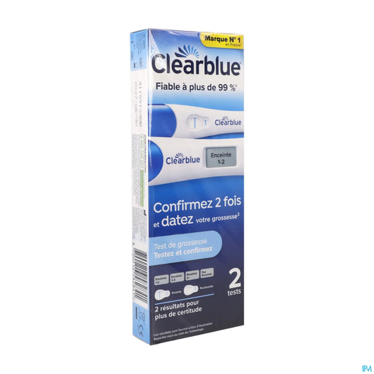 Ultra Early Detection Pregnancy Test and Date Estimation 2 Tests