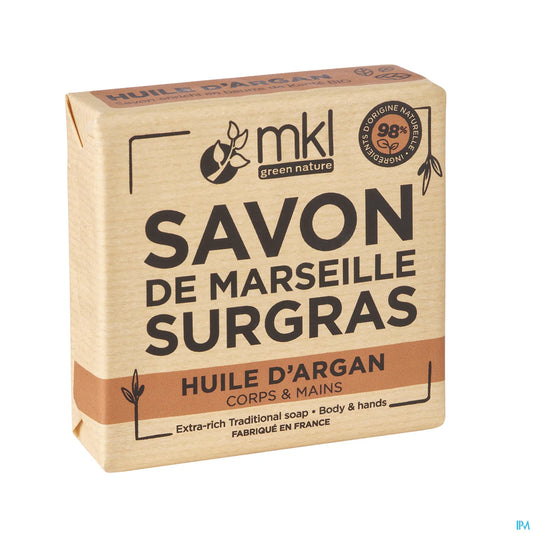 Green Nature Sapone di Marsiglia Surgras Olio di Argan 100g