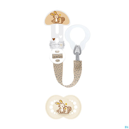 Kit Sucette Anatomique Et Attache Sucette 18 Mois