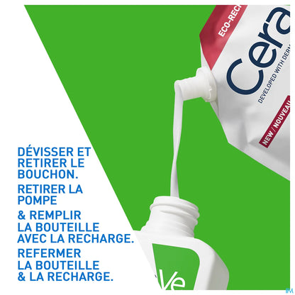 Ricarica crema detergente idratante ecologica 473 ml