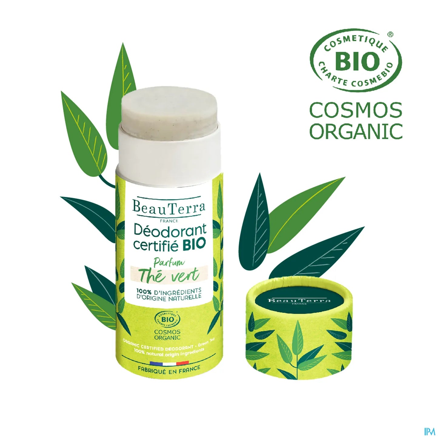 Deodorante al tè verde biologico 50 g