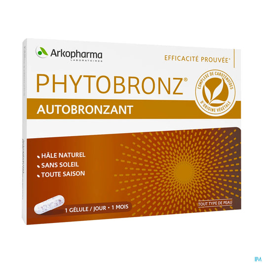 Arkopharma Phytobronz Autobronzant 30 gélules