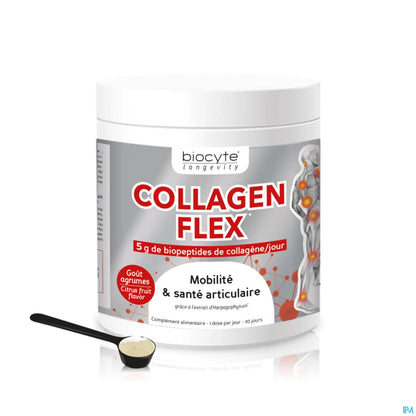 Collagen Flex Poudre 30 Sachets 8g Goût Agrumes