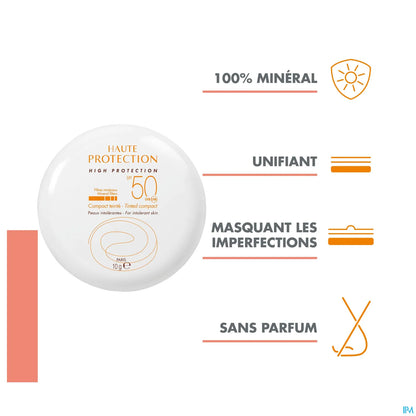 Golden Tinted Compact SPF 50 High Sun Protection