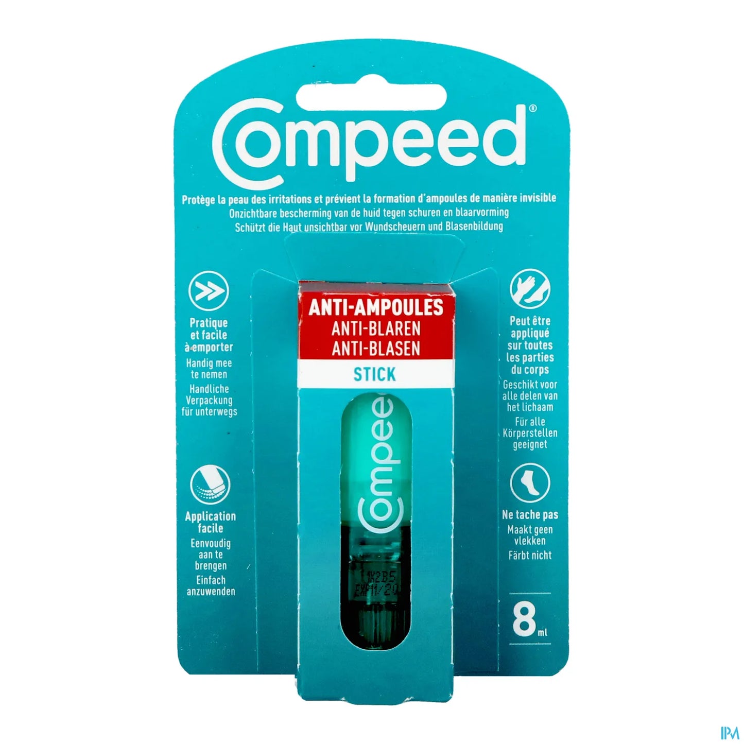 Stick anti-vesciche e anti-sfregamento 8ml