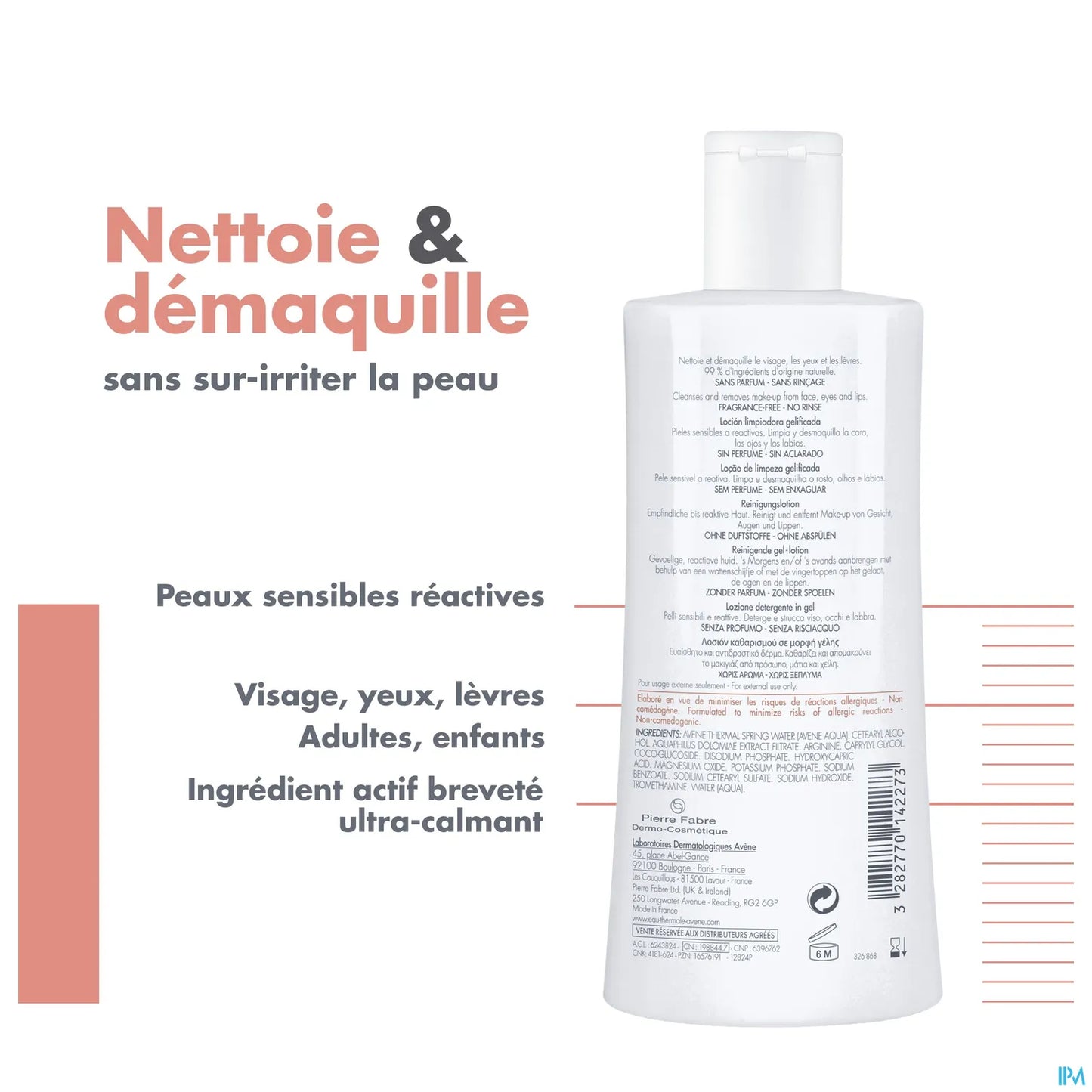 Lozione detergente in gel Tolerance 400 ml