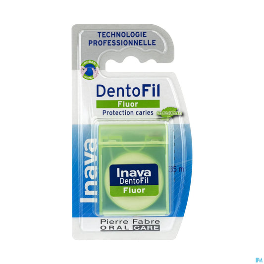 DentoFil Fluoruro Filo Interdentale Menta Fresca 35m