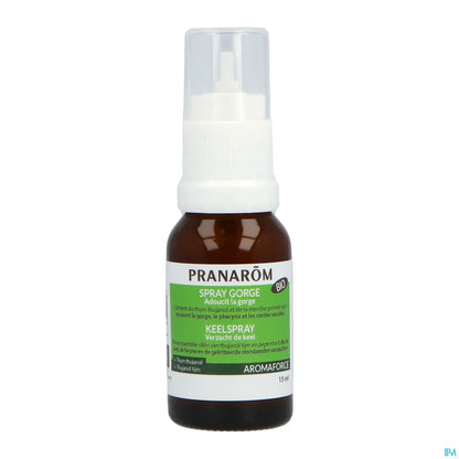 Aromaforce Spray Gorge Apaise la Gorge Bio 15 ml