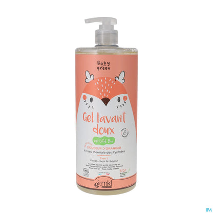 Green Nature Baby Green Gel Detergente Delicato Biologico 1 L