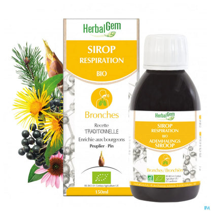 Sirop Respiration Bio 150 mL