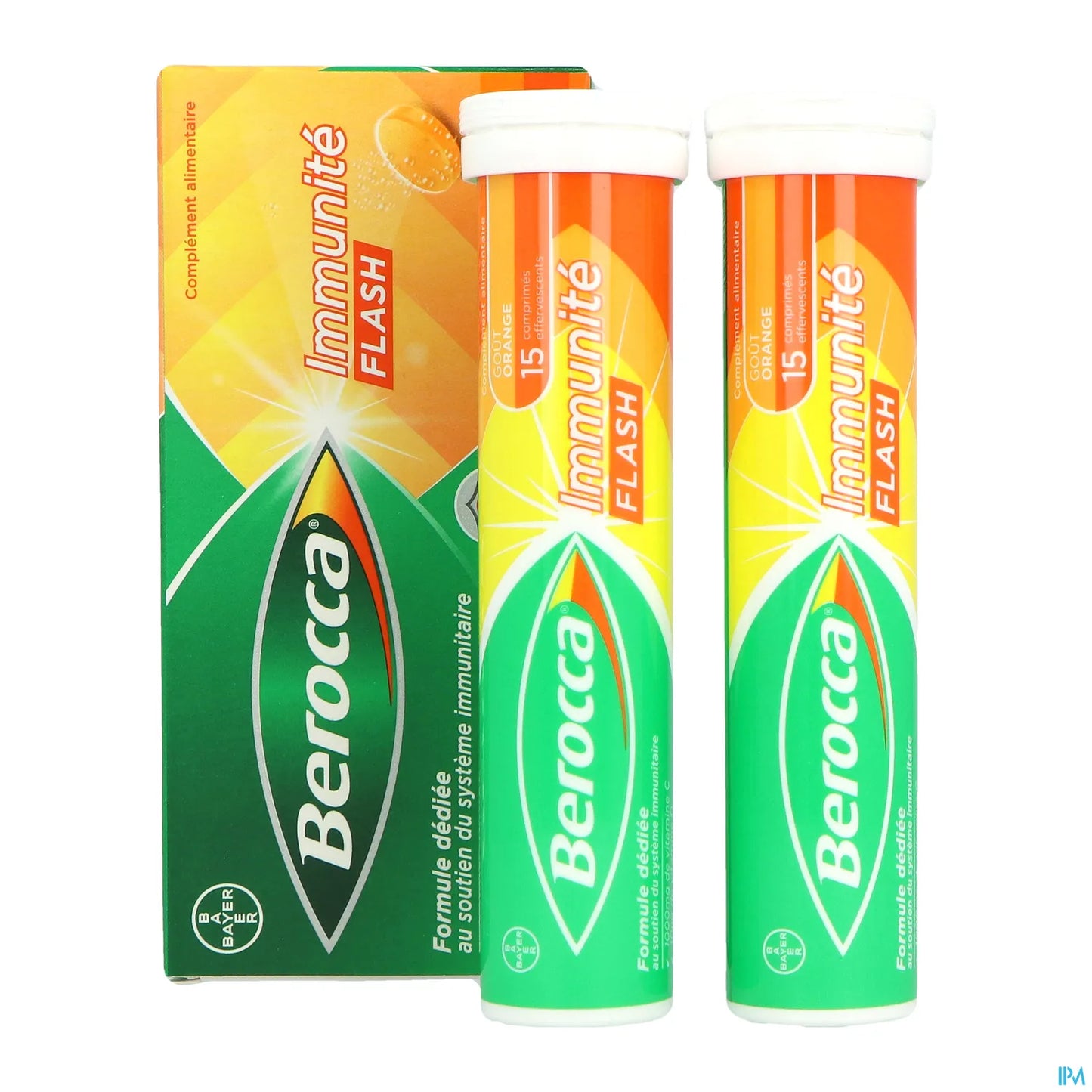 Bayer Berocca Immunity Flash Orange Flavor 30 Effervescent Tablets