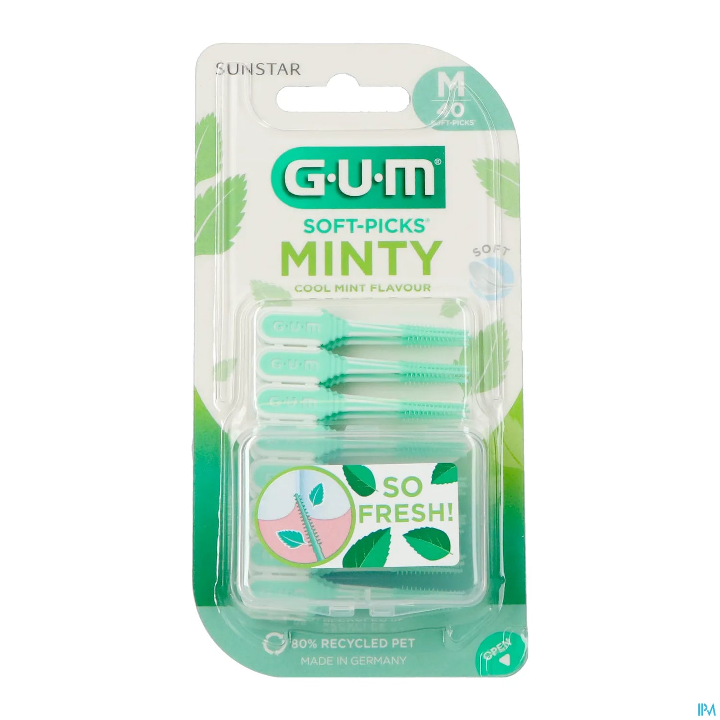 GUM Soft Picks Comfort Flex Menta 40 unità