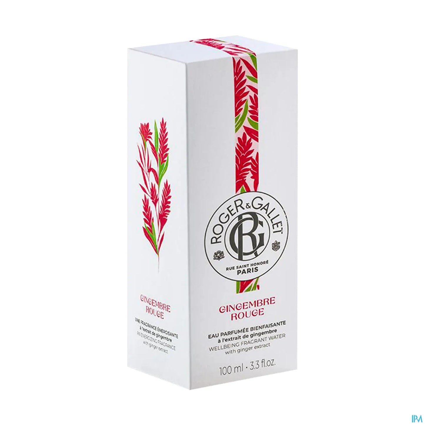 Acqua profumata benefica allo zenzero rosso 100 ml