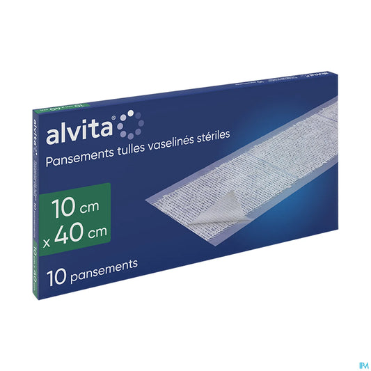 Vaseline Tulle Dressing 10x40 cm 10 Unità