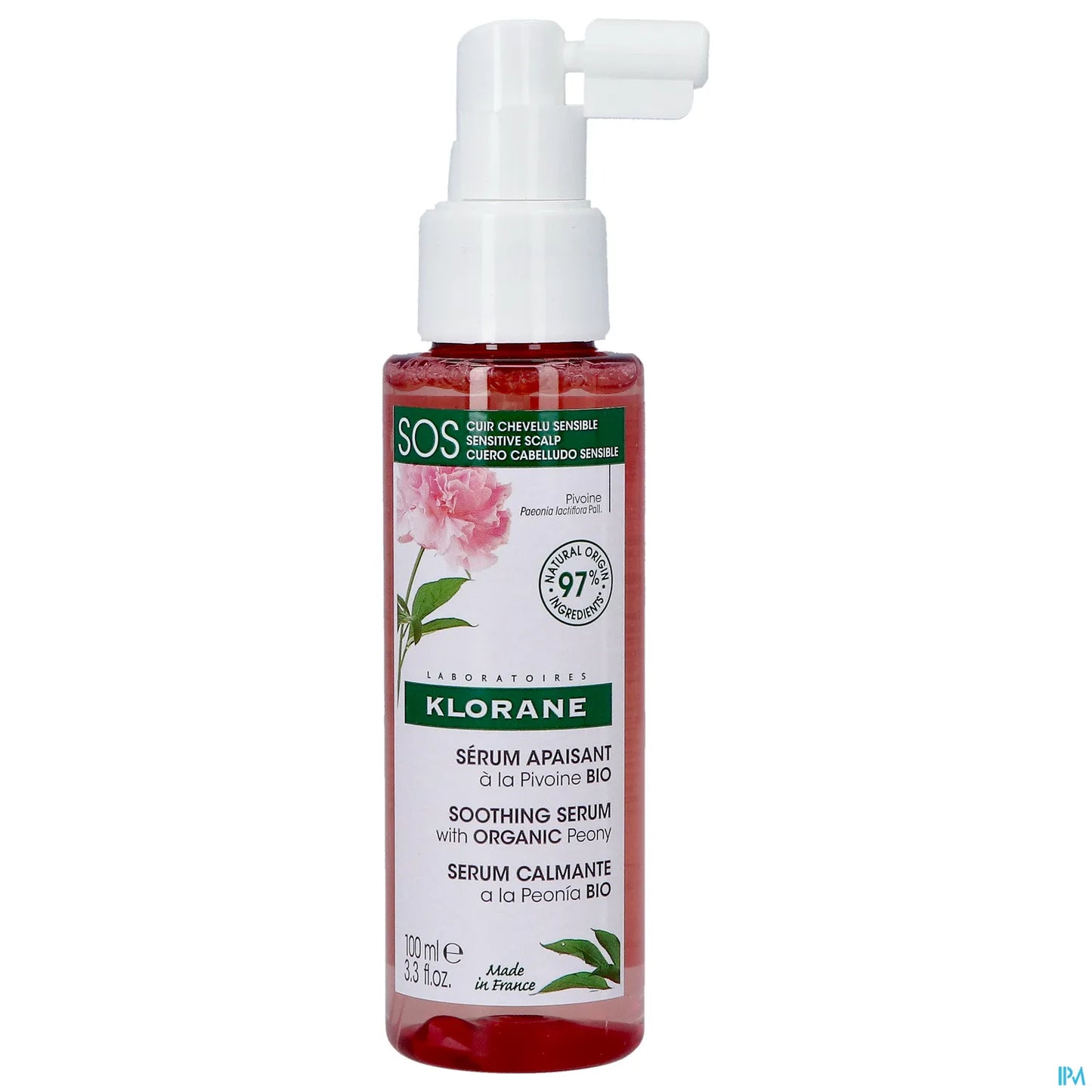 Sérum SOS Apaisant à la Pivoine Bio 100ml