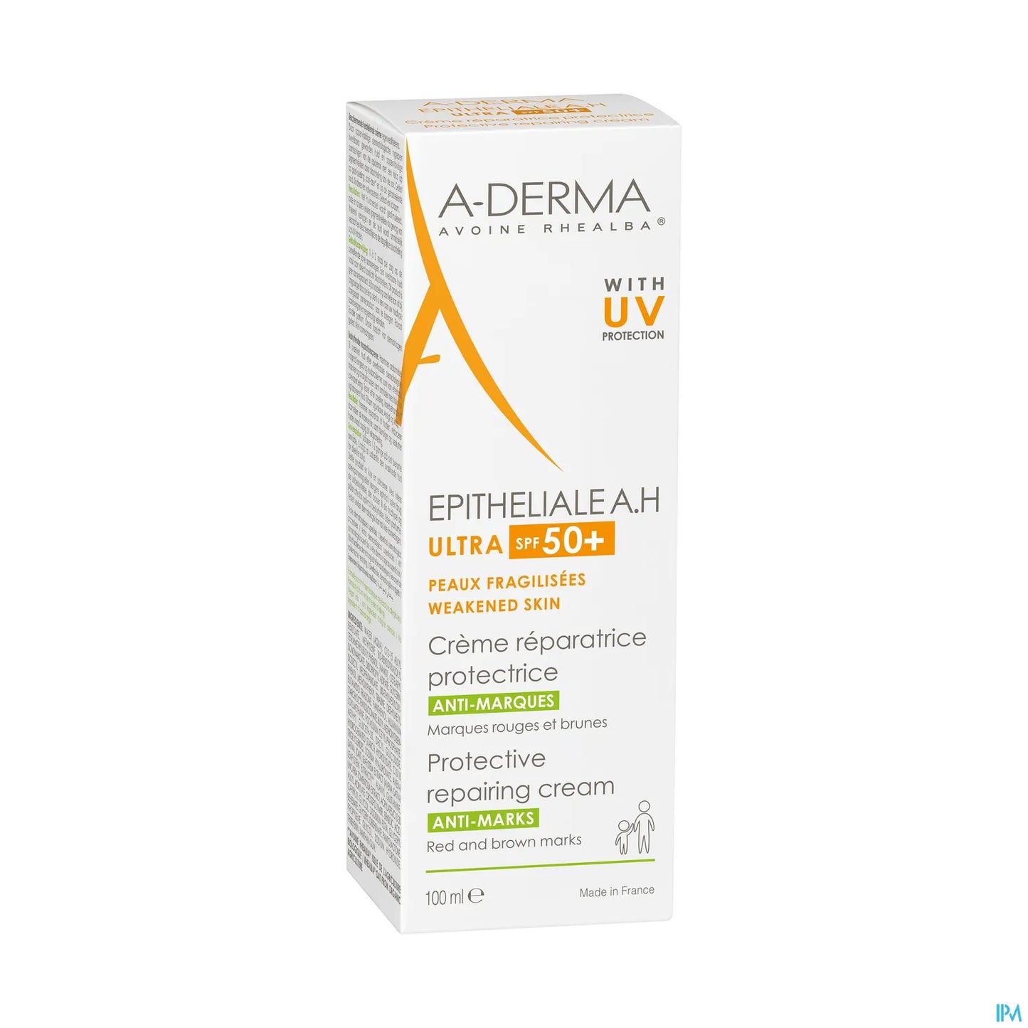 Epitheliale AH Ultra SPF50+ Crème Réparatrice Protectrice 100ml