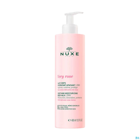 Very Rose Soothing Moisturising Body Milk 400ml
