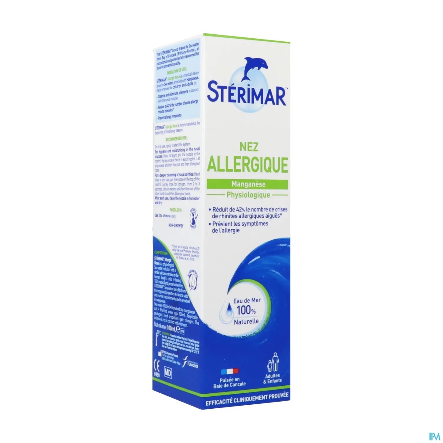 Naso soggetto ad allergie al manganese 100 ml