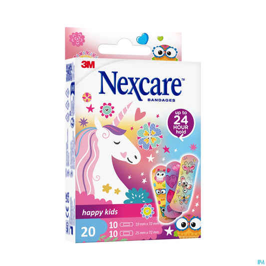 3M Nexcare Happy Kids Unicorn 20 cerotti