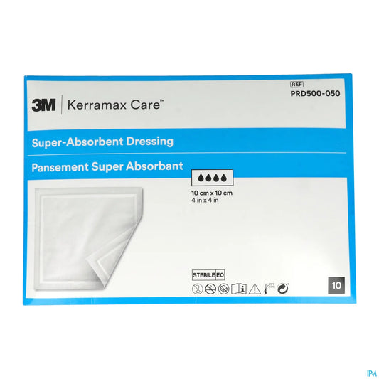 Cerotti superassorbenti Kerramax Care 10x10 cm Confezione da 10