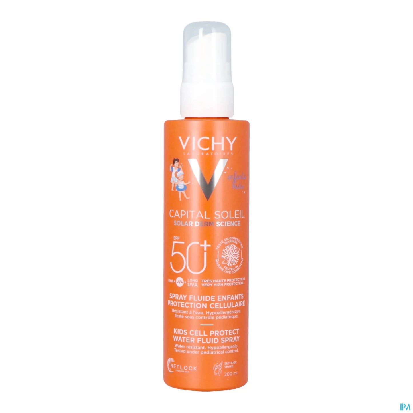 Capital Soleil Water Fluid Spray Kids SPF50+ 200ml