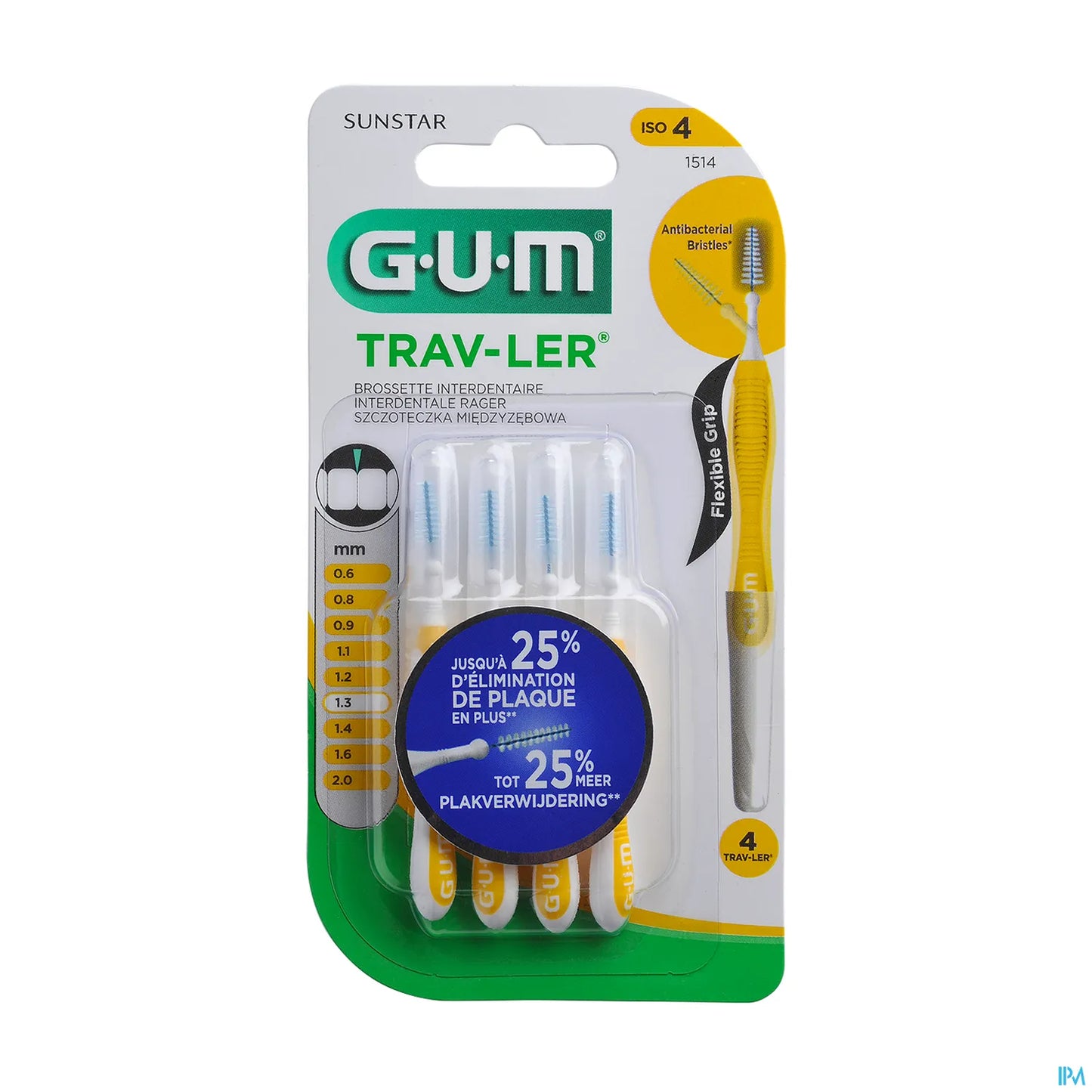 Brossettes Trav-Ler 1.3mm X4 1514