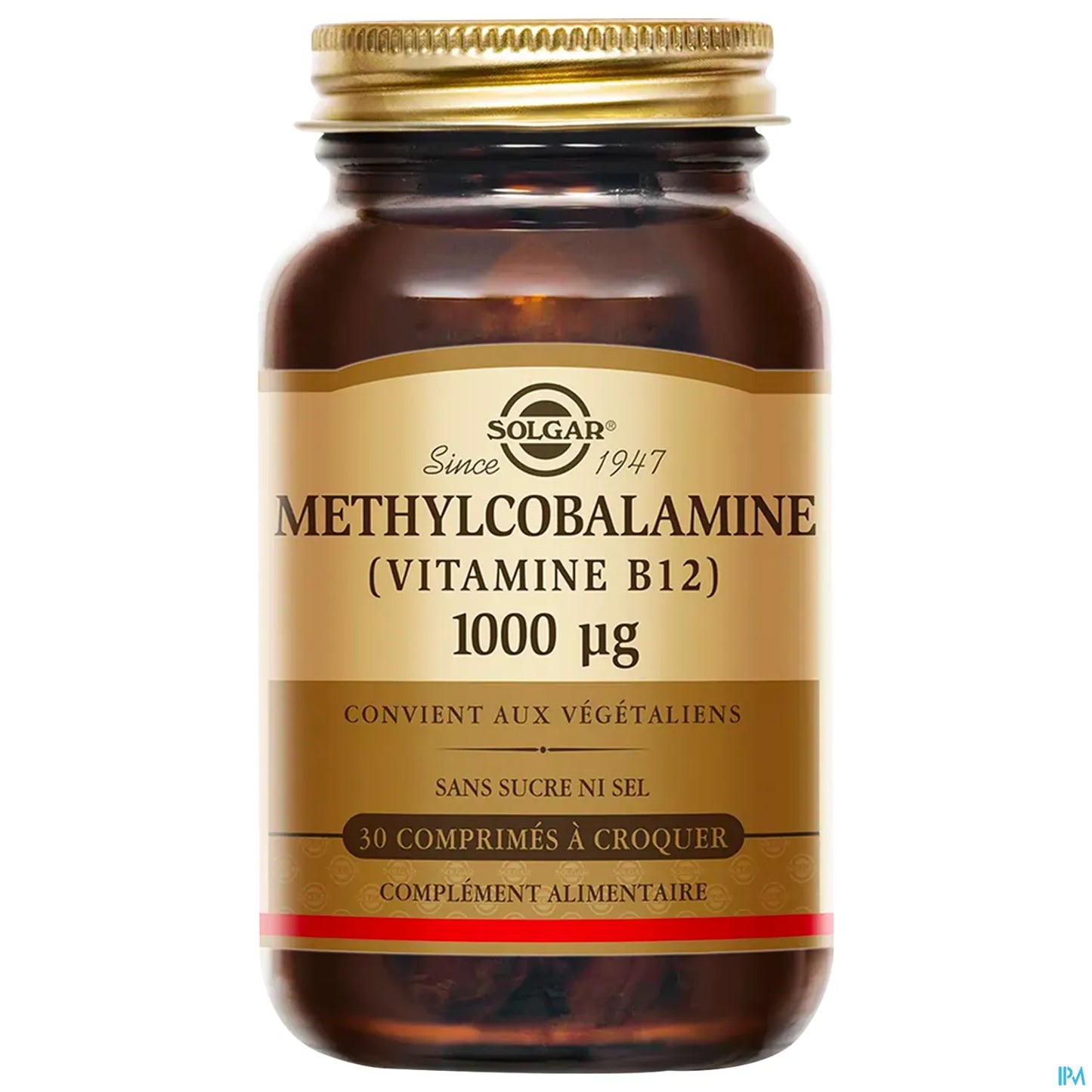 Methylcobalamin Vitamin B12 1000 µg 30 Chewable Tablets