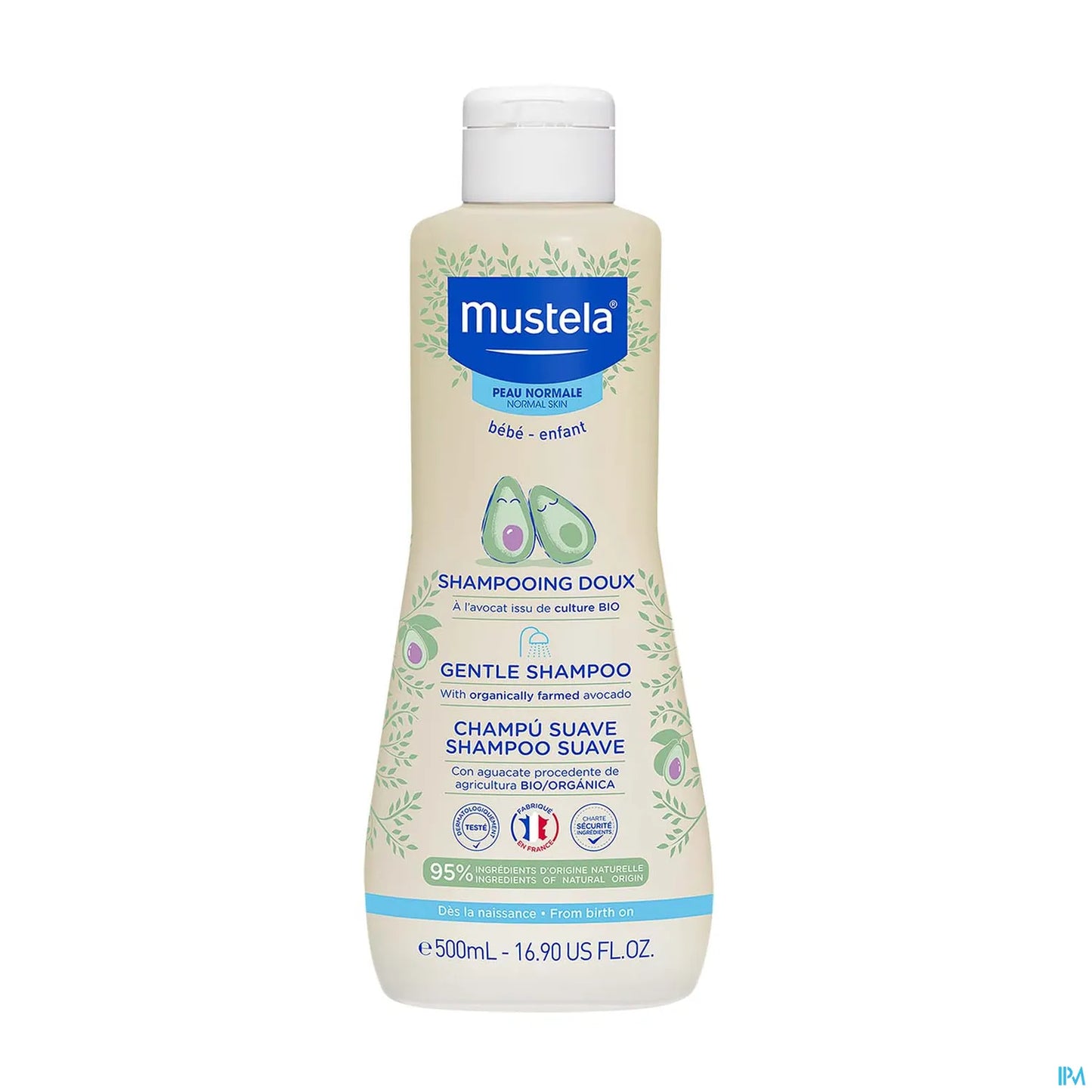 Shampooing Doux à l'Avocat 500ml