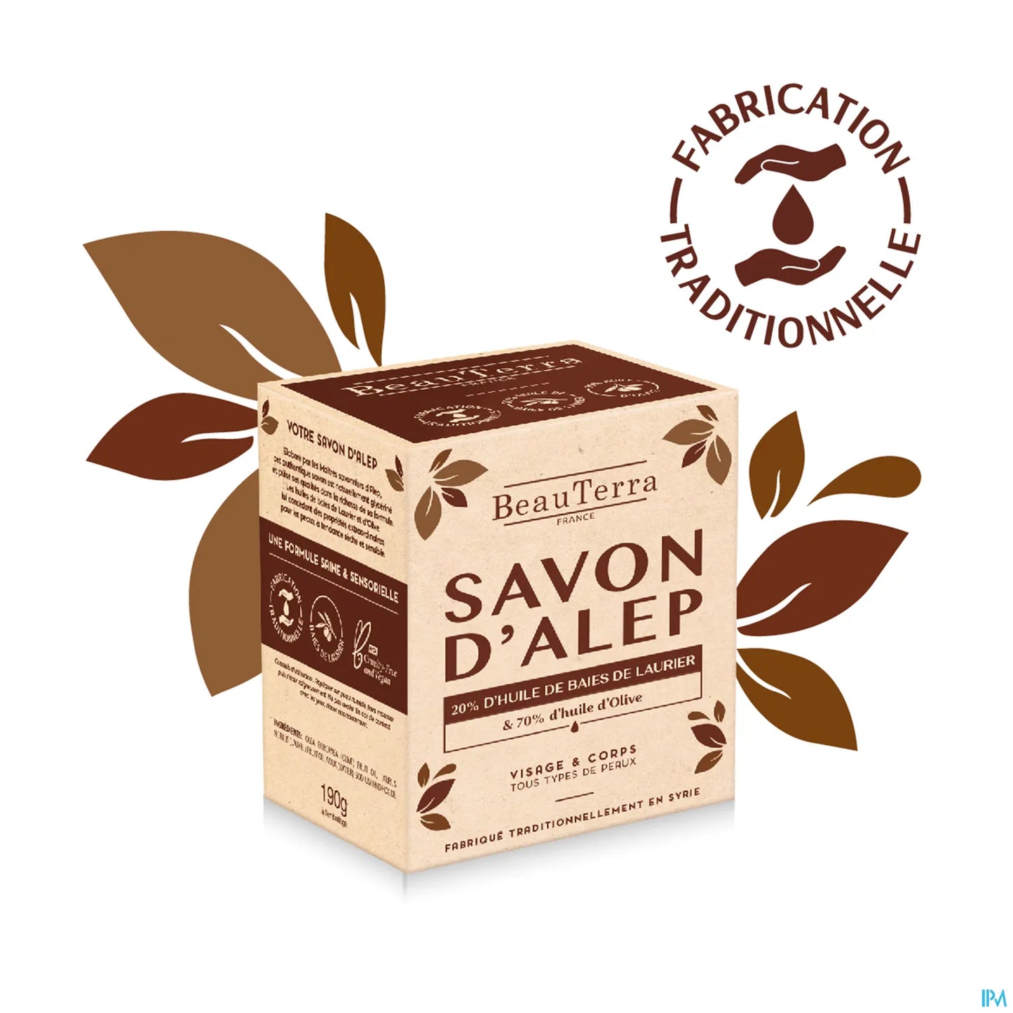 Sapone di Aleppo tradizionale 190 g