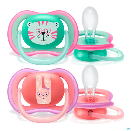 Ciuccio Ultra Air in silicone da 18 mesi in su