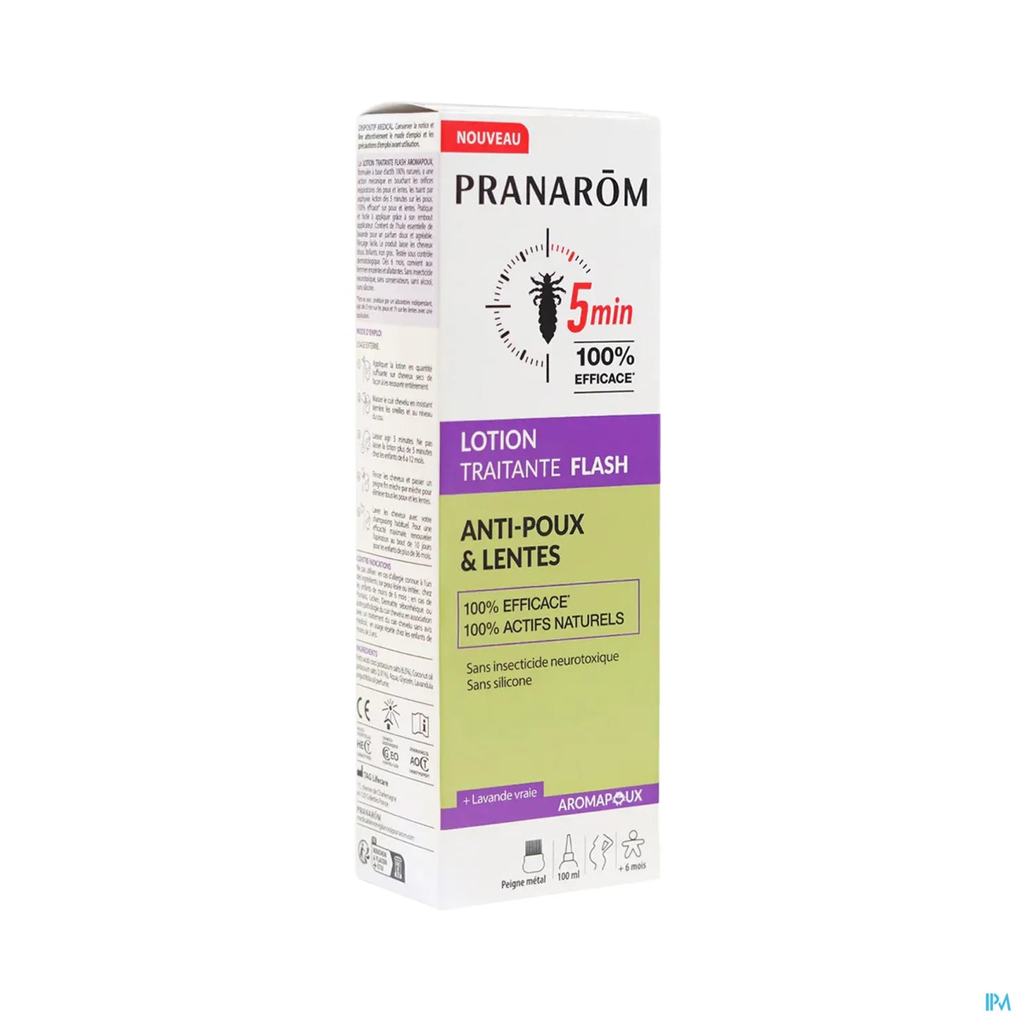 Aromapoux Lotion Traitante Flash 100 mL
