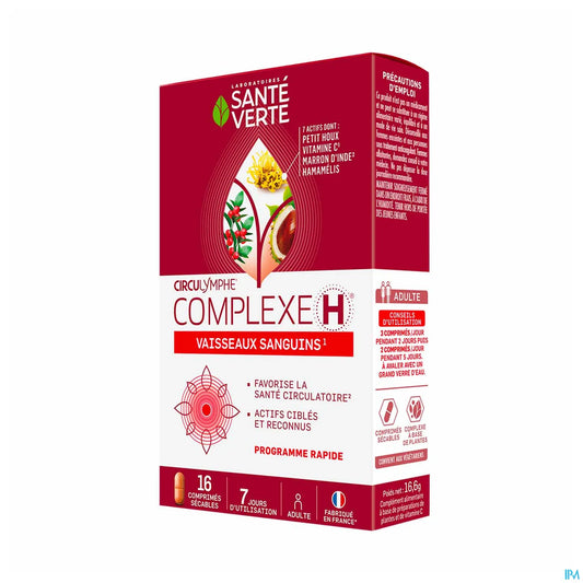 Circulymphe Complexe H Comprimés Boîte de 16