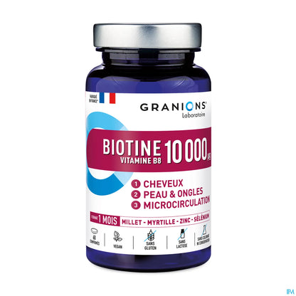 Biotin 10000 µg 60 Tablets