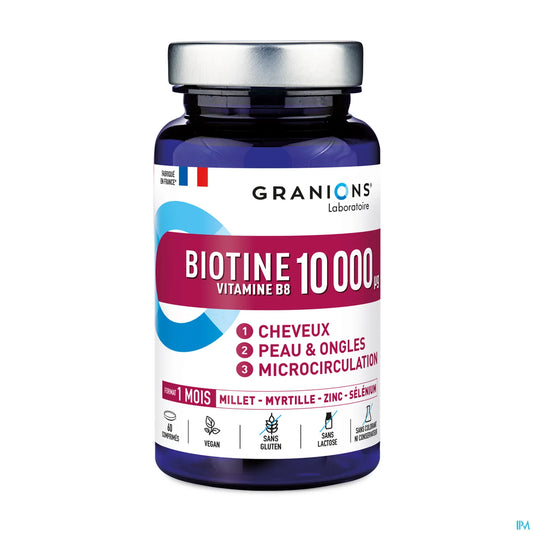 Biotine 10000 µg 60 Comprimés