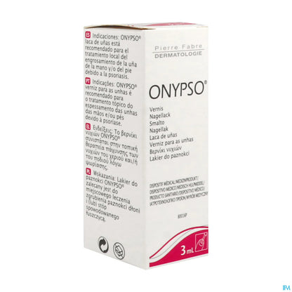 Onypso Varnish 15% Urea 3 mL