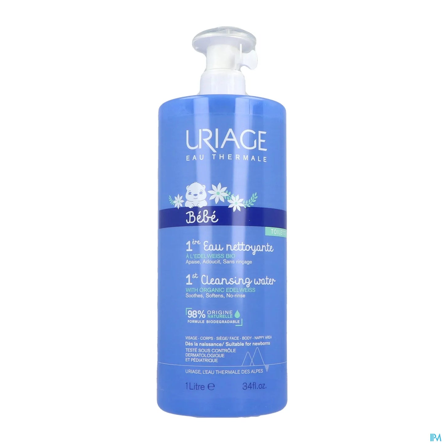 Bébé 1ère Eau Nettoyante Sans Rinçage 1 Litre